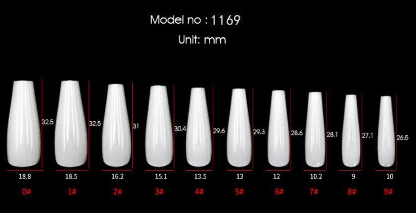 Women's Simple French Gradient Nail Sticker - All Things Beauty -