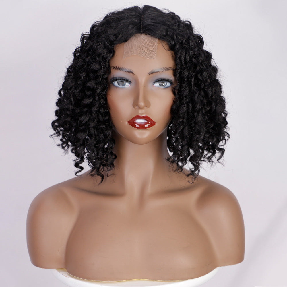 Women's Short Curly African Small Curly Hair - All Things Beauty -