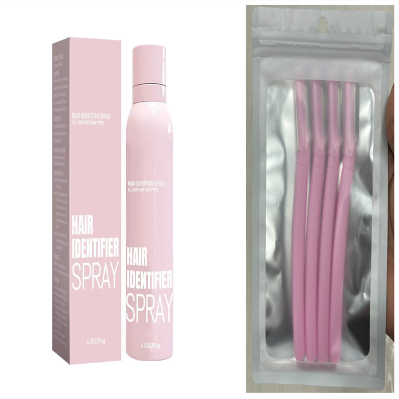 Hair Identifier Spray Set For Face Shaving Moisturizing Dermaplaner Spray For Face Shaving Skin Care - All Things Beauty -