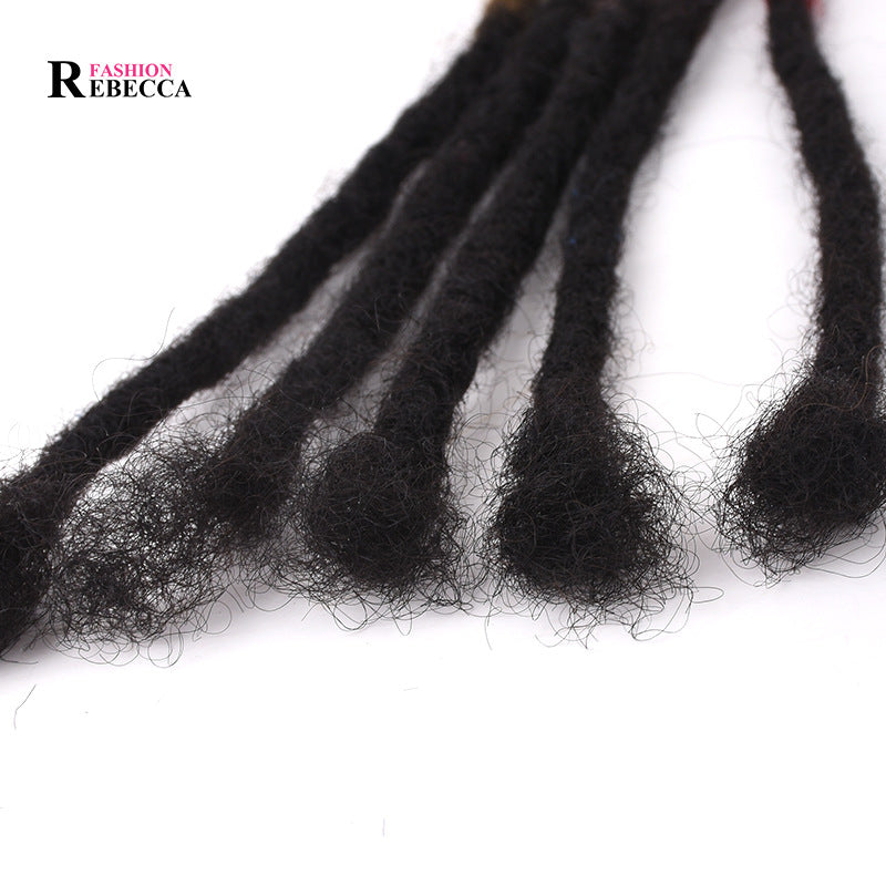 Dirty Braid Wig Real Human Hair Crochet Hair - All Things Beauty -