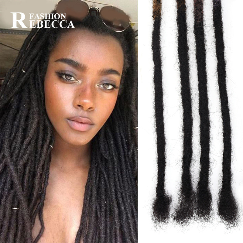 Dirty Braid Wig Real Human Hair Crochet Hair - All Things Beauty -