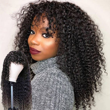 Lady With Little Curly Hair - All Things Beauty -