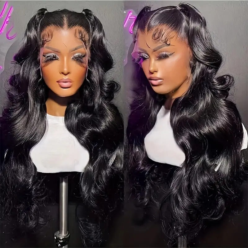 Front Lace Fashion Wavy Long Curly Hair Women's Wig - All Things Beauty -