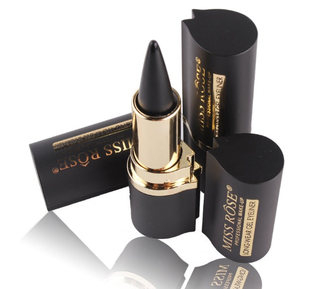 Waterproof Black Eyeliner Liquid Eye Liner Pen Pencil Gel Beauty Makeup Cosmetic Eyelashes Waterproof Eye Liner Makeup Tool - All Things Beauty -