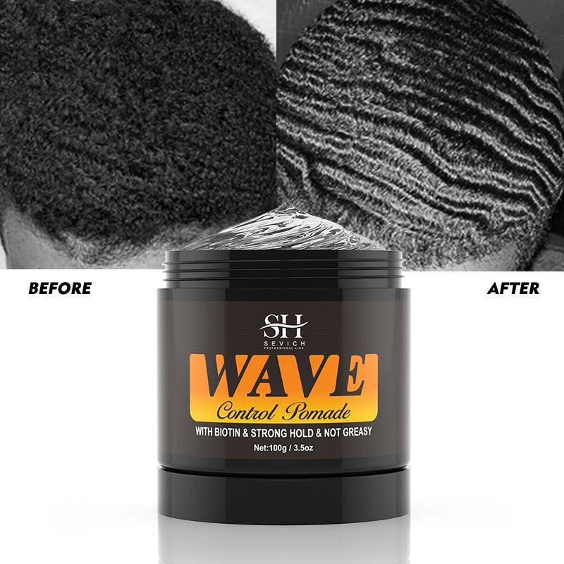 Natural Wavy Frizz Control Pomade Strong Hold - All Things Beauty -