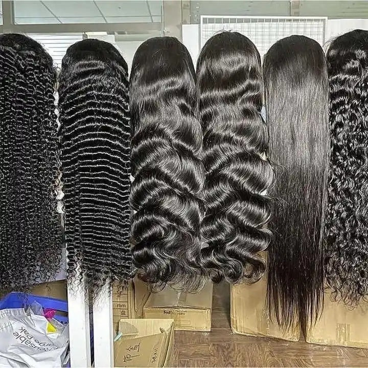 12a Water Wave Human Hair 13x4 Lace Front Wig - All Things Beauty -