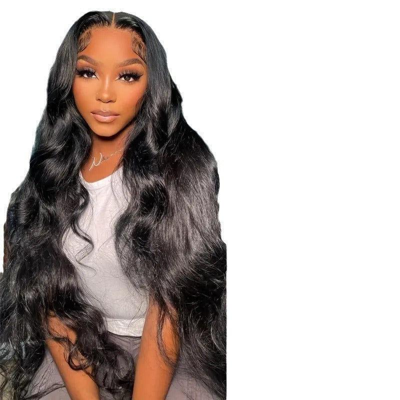 Front Lace Fashion Wavy Long Curly Hair Women's Wig - All Things Beauty -