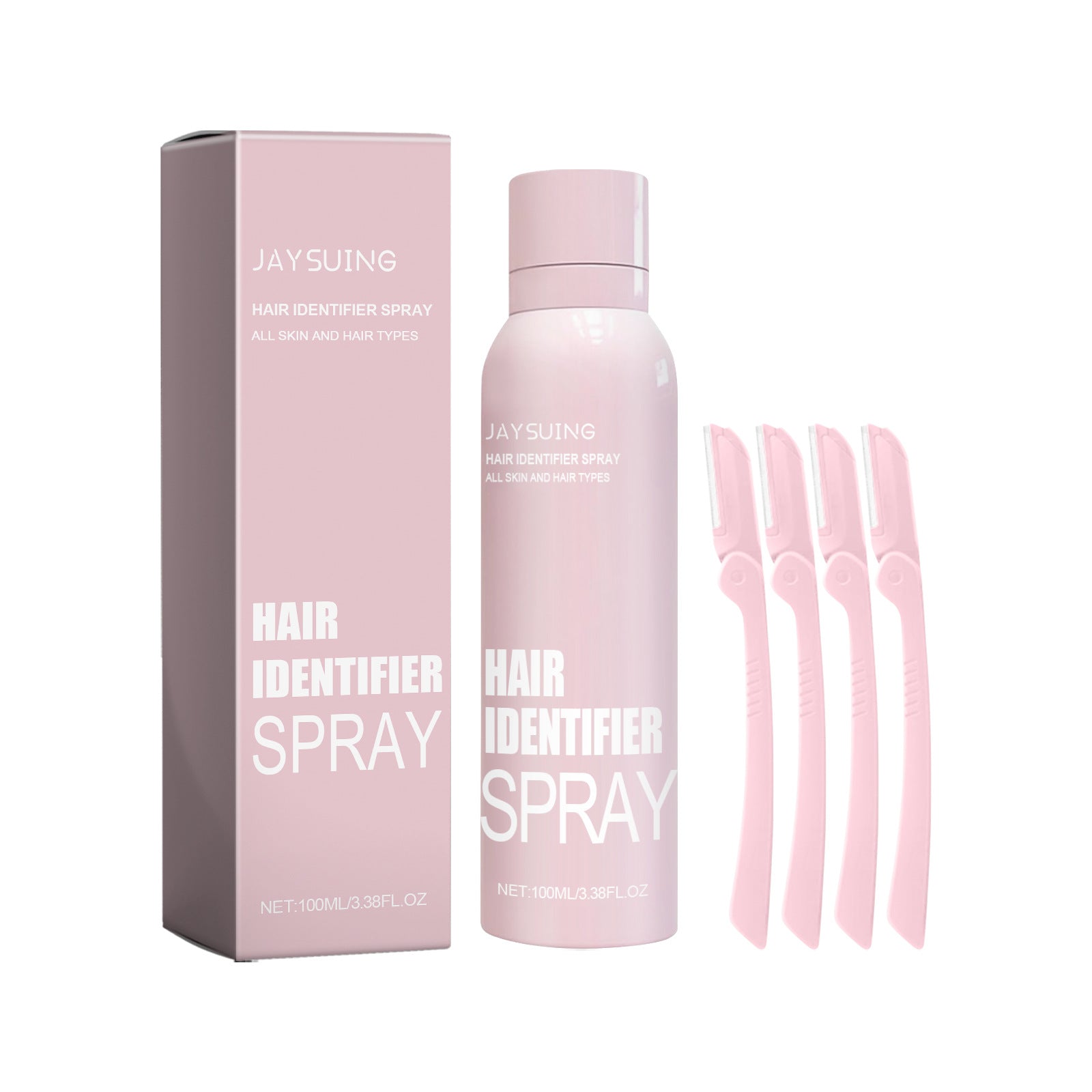 Hair Identifier Spray Set For Face Shaving Moisturizing Dermaplaner Spray For Face Shaving Skin Care - All Things Beauty -