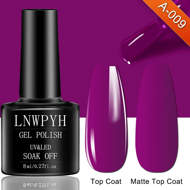 Gel Nail Polish Kit – UV Lamp, Electric Drill, Base & Top Coat, Full Nail Tool Set - All Things Beauty -