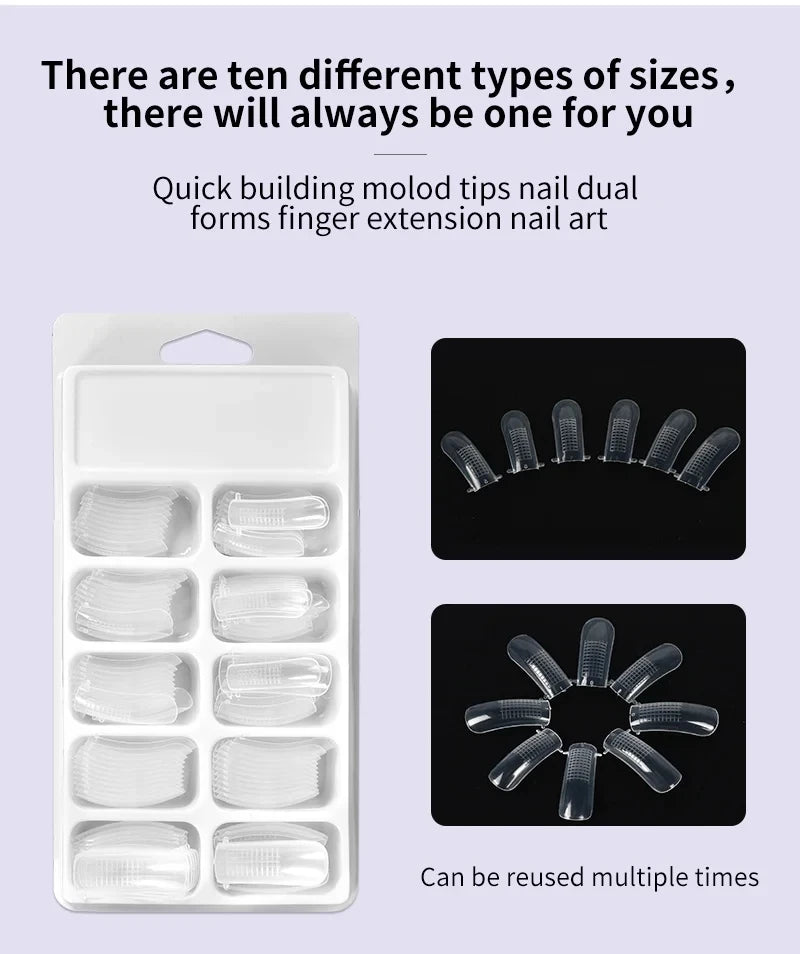 Acrylic Nail Kit – Poly Gel Set with UV Lamp, Extension Gel & Manicure Tools - All Things Beauty -