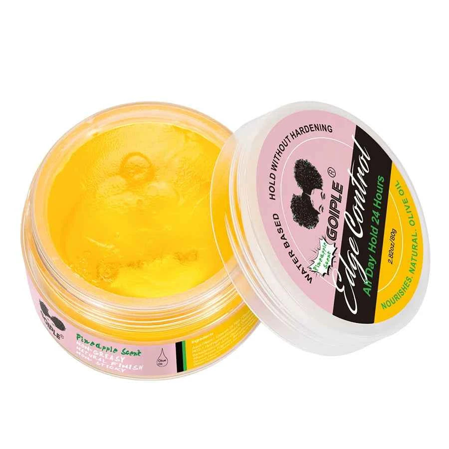 80g Edge Control Gel – 24H Hold for 4C Hair, Non-Greasy Styling Wax - All Things Beauty -
