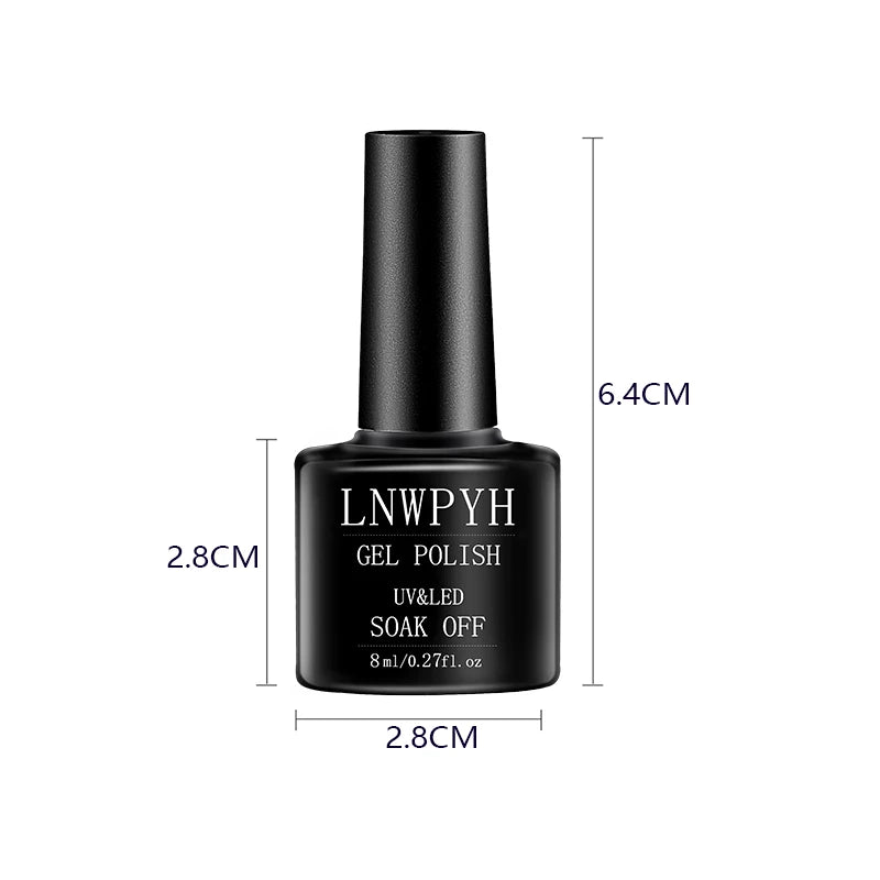 Gel Nail Polish Kit – UV Lamp, Electric Drill, Base & Top Coat, Full Nail Tool Set - All Things Beauty -