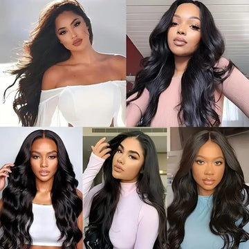 Body Wave Lace Closure/Frontal – 2x6 to 13x6, 360 Lace, 100% Human Hair - All Things Beauty -