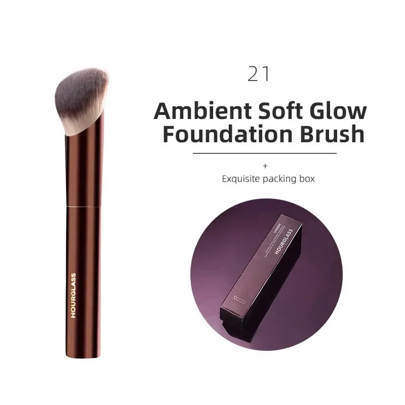 Hourglass Makeup Brush Set – Powder, Foundation, Concealer, Blush & Eye Brushes - All Things Beauty -