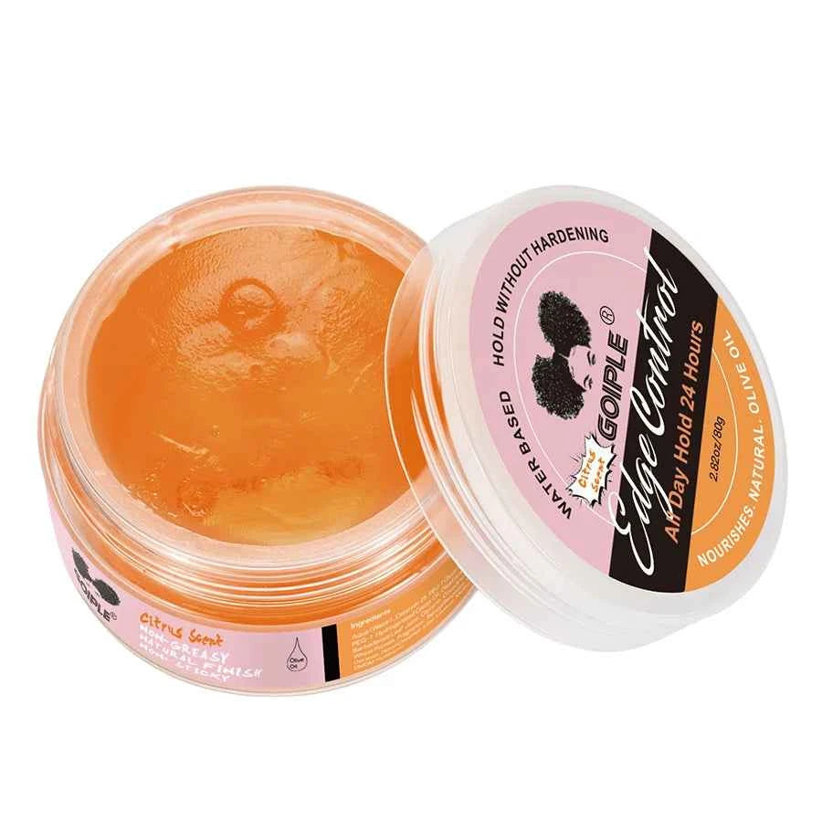 80g Edge Control Gel – 24H Hold for 4C Hair, Non-Greasy Styling Wax - All Things Beauty -