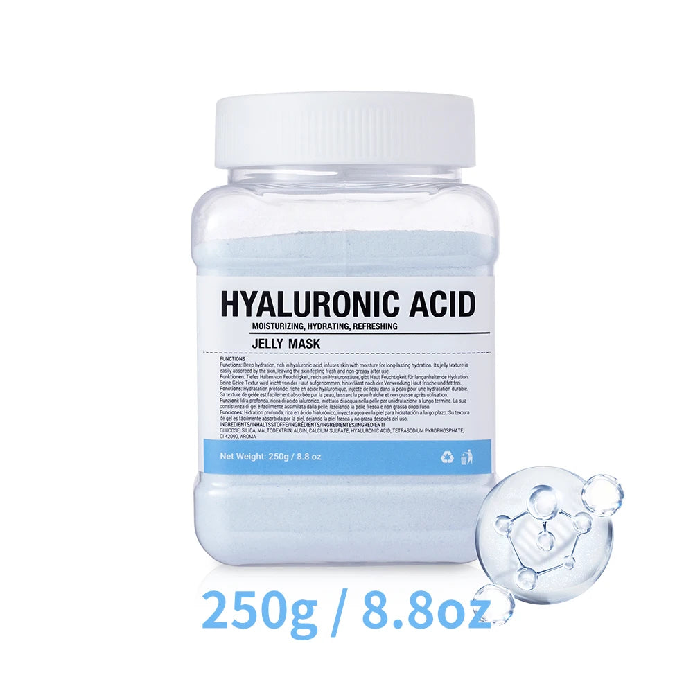 Rose/HA/Collagen Jelly Mask Powder – Hydrating, Moisturizing Peel-Off Skincare - All Things Beauty -