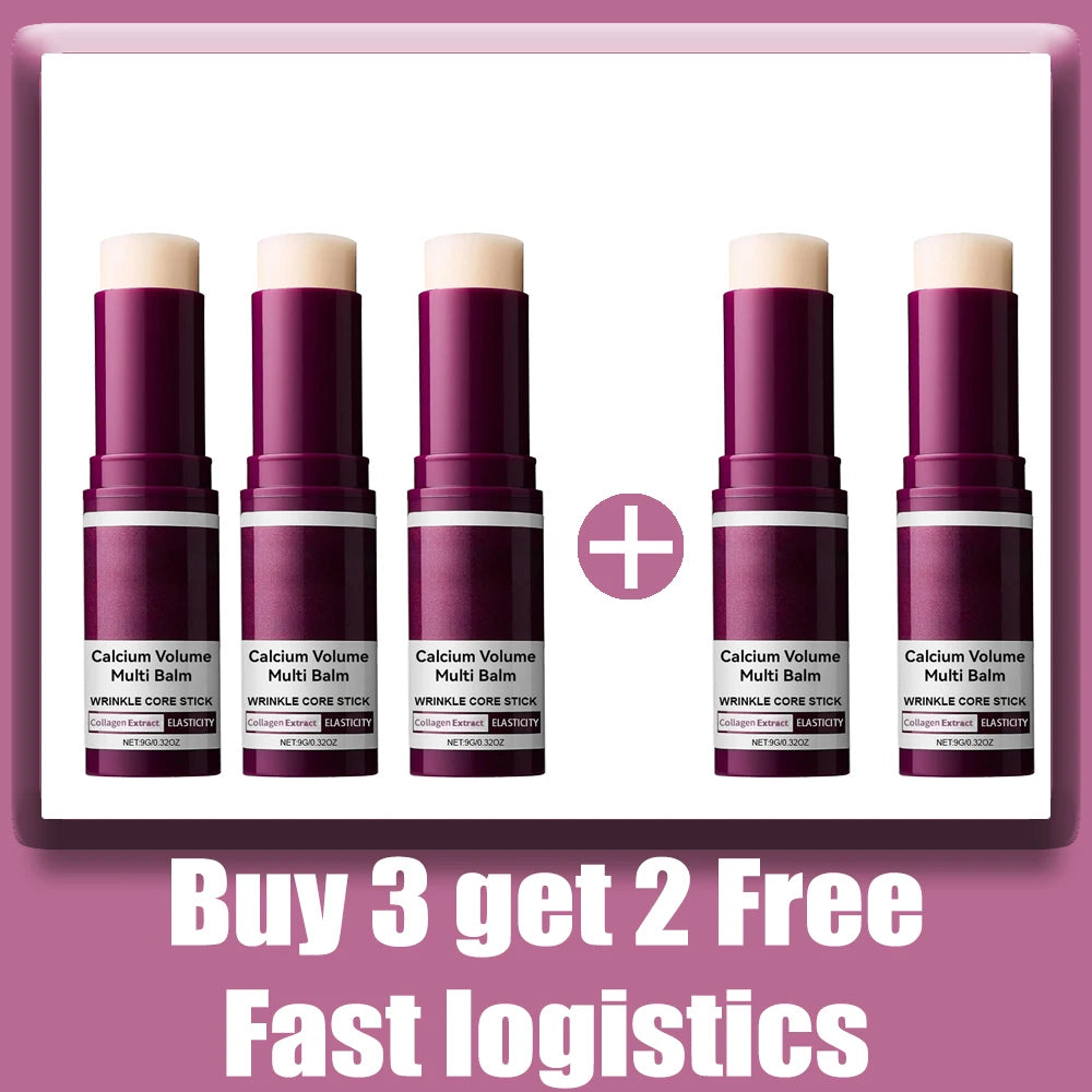 Calcium Volume Multi Balm Stick – Collagen Moisturizing Anti-Wrinkle Face & Eye Care - All Things Beauty -