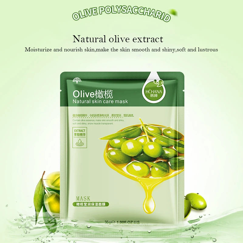 Korean Fruit Face Mask (30 Pcs) – Hydrating & Firming Skincare Combo - All Things Beauty -