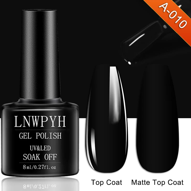 Gel Nail Polish Kit – UV Lamp, Electric Drill, Base & Top Coat, Full Nail Tool Set - All Things Beauty -
