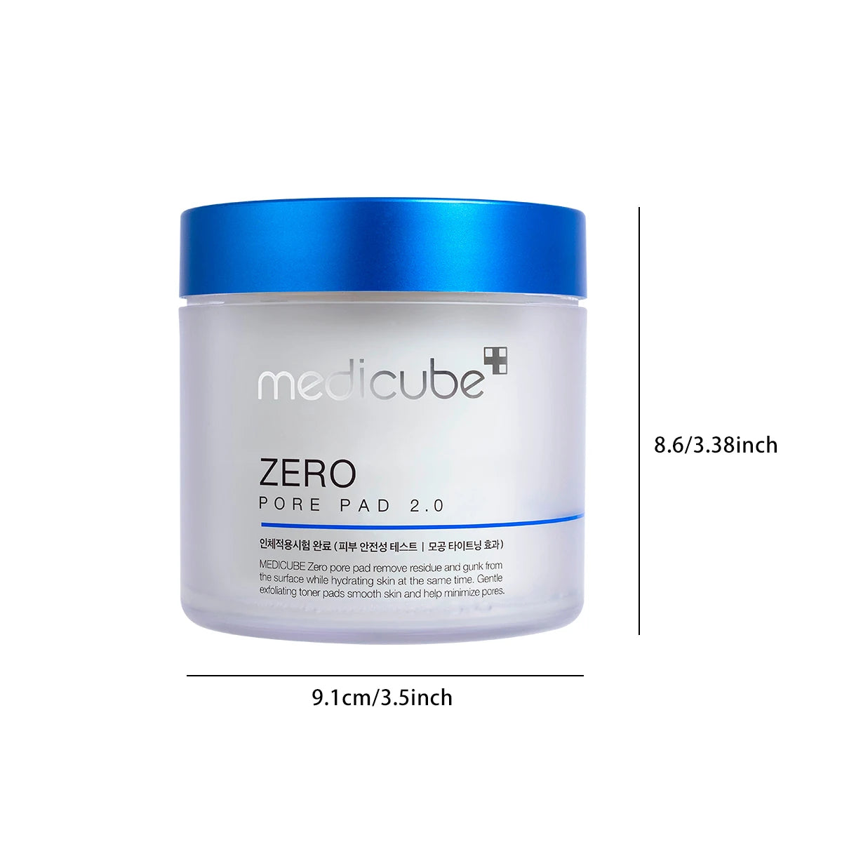 Medicube Zero Pore Pad 2.0 – Dual-Texture Hydrating & Soothing Skincare Pads - All Things Beauty -