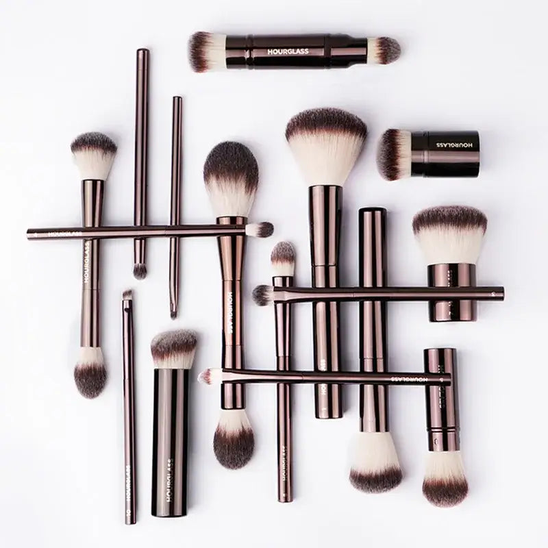Hourglass Makeup Brush Set – Powder, Foundation, Concealer, Blush & Eye Brushes - All Things Beauty -