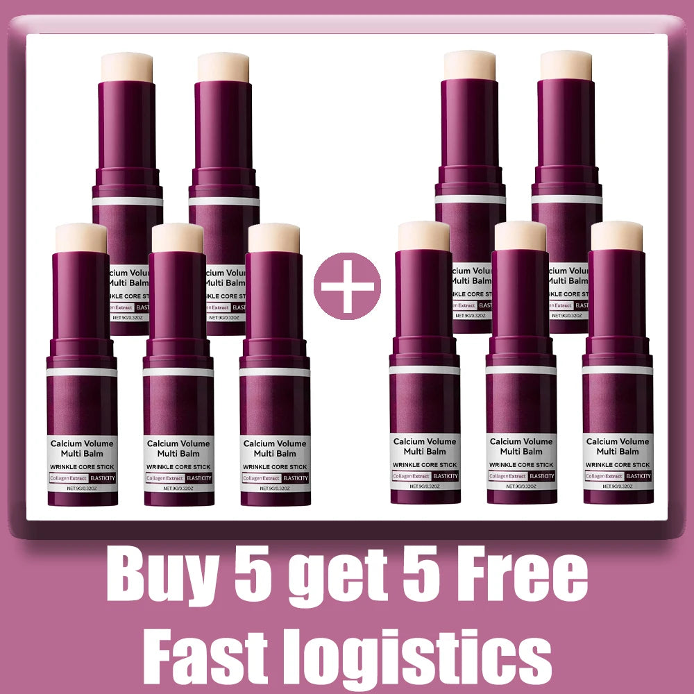 Calcium Volume Multi Balm Stick – Collagen Moisturizing Anti-Wrinkle Face & Eye Care - All Things Beauty -