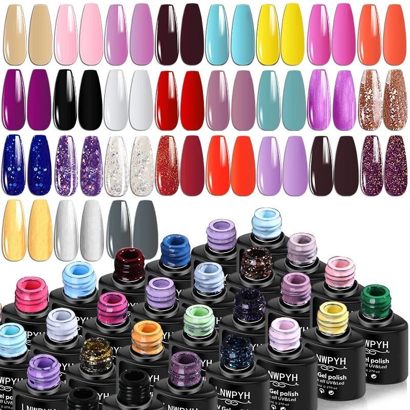 Acrylic Nail Kit – Poly Gel Set with UV Lamp, Extension Gel & Manicure Tools - All Things Beauty -