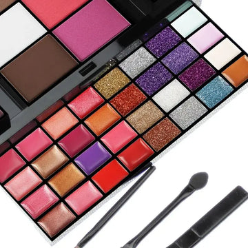 40/74/78 Colors Glitter Eyeshadow Palette – Matte, Waterproof, Long-Lasting Makeup Kit - All Things Beauty -