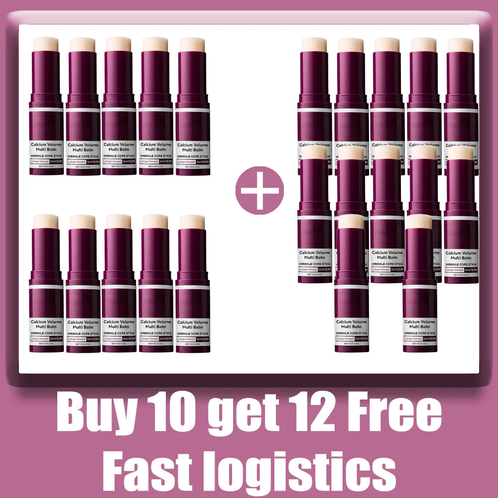 Calcium Volume Multi Balm Stick – Collagen Moisturizing Anti-Wrinkle Face & Eye Care - All Things Beauty -
