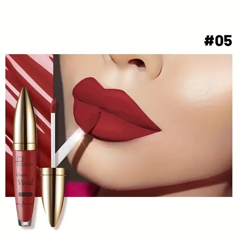 Matte Lip Glaze – High Pigment, Long-Lasting Smudge-Proof Liquid Lipstick - All Things Beauty -