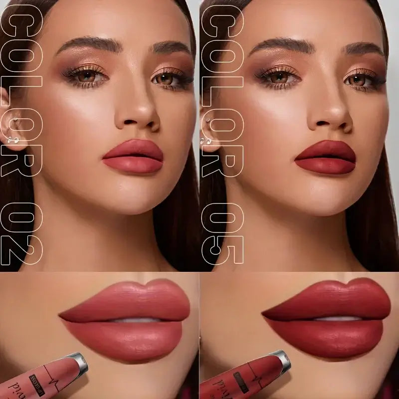 Matte Lip Glaze – High Pigment, Long-Lasting Smudge-Proof Liquid Lipstick - All Things Beauty -