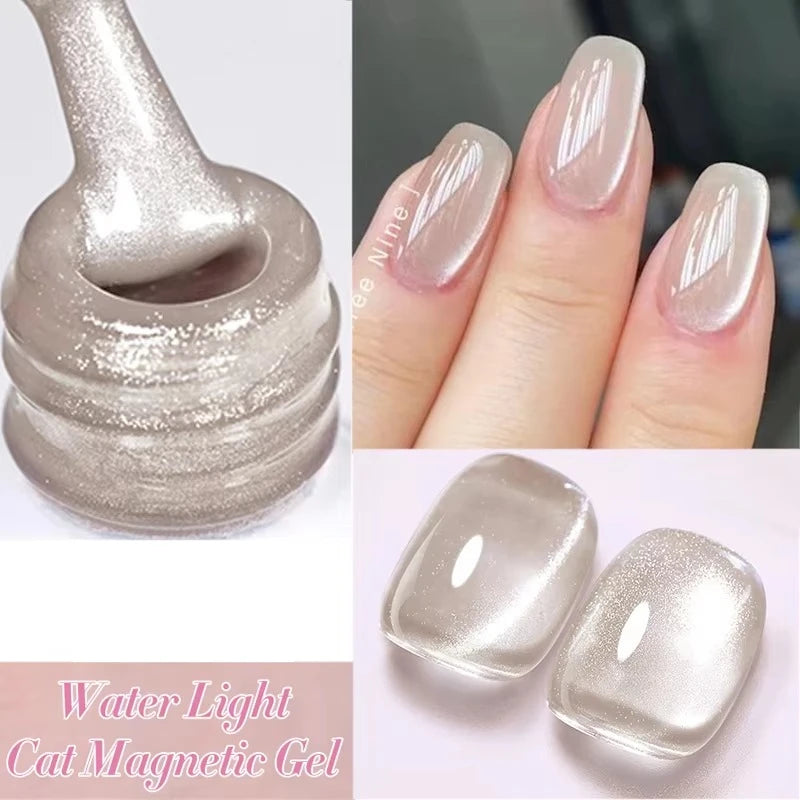 BORN PRETTY Cat Eye Gel Polish – Sparkling Magnetic UV Gel, Flash Effect Colors - All Things Beauty -