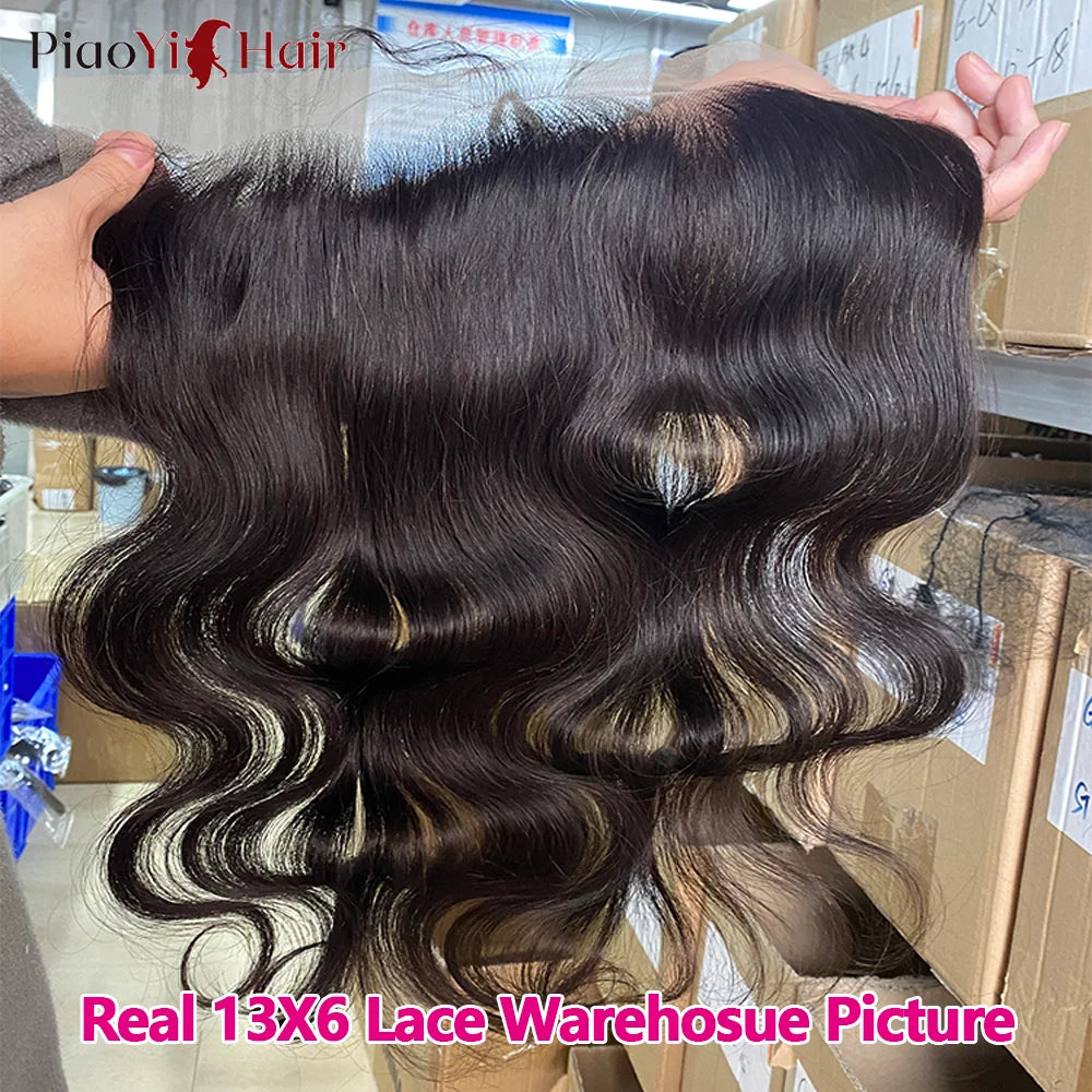 13x6 HD Lace Body Wave Bundles – 100% Raw Human Hair, 13x4 Closure Option - All Things Beauty -