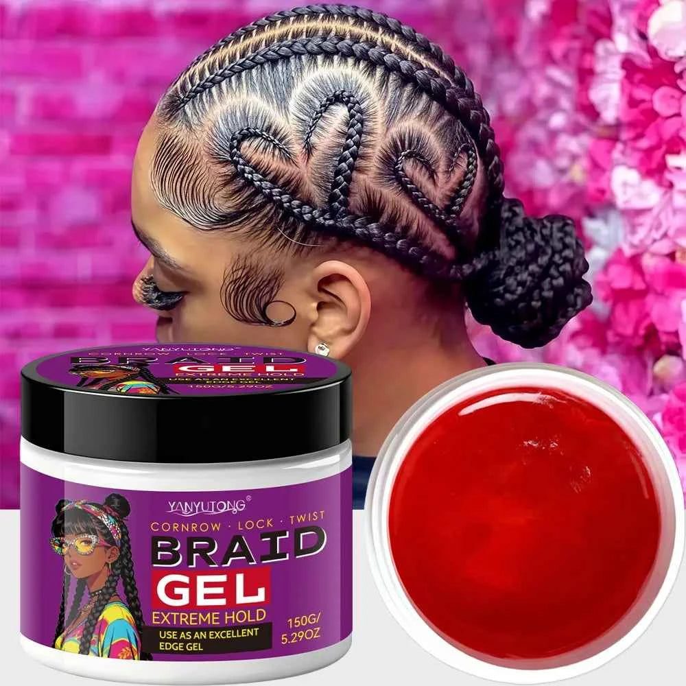 Braiding Gel – Carbomer Formula for Edge Control, Frizz & Hairline Styling - All Things Beauty -