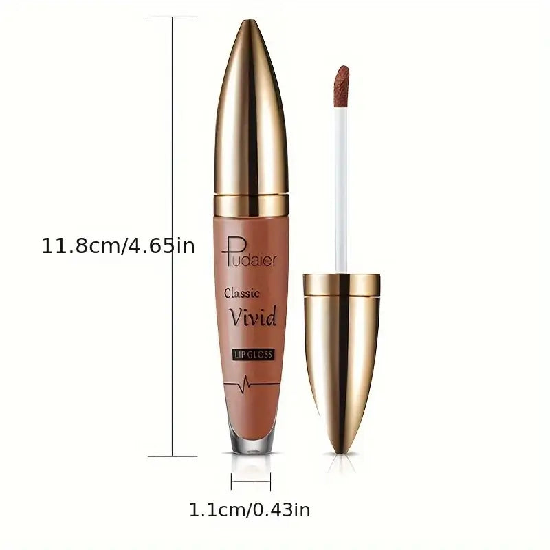 Matte Lip Glaze – High Pigment, Long-Lasting Smudge-Proof Liquid Lipstick - All Things Beauty -