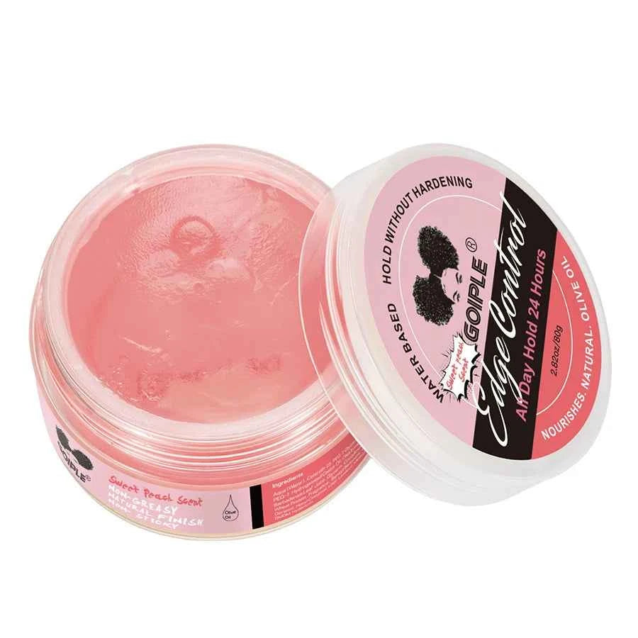 80g Edge Control Gel – 24H Hold for 4C Hair, Non-Greasy Styling Wax - All Things Beauty -