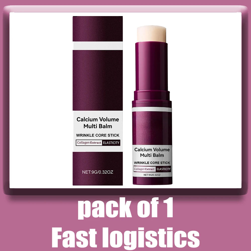 Calcium Volume Multi Balm Stick – Collagen Moisturizing Anti-Wrinkle Face & Eye Care - All Things Beauty -