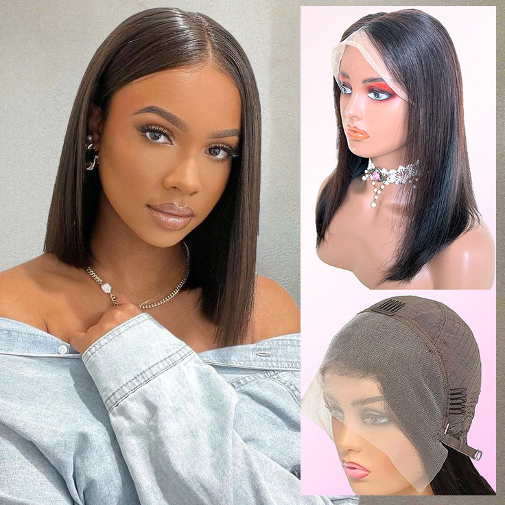 Factory Wig Real Human Hair Silk - All Things Beauty -