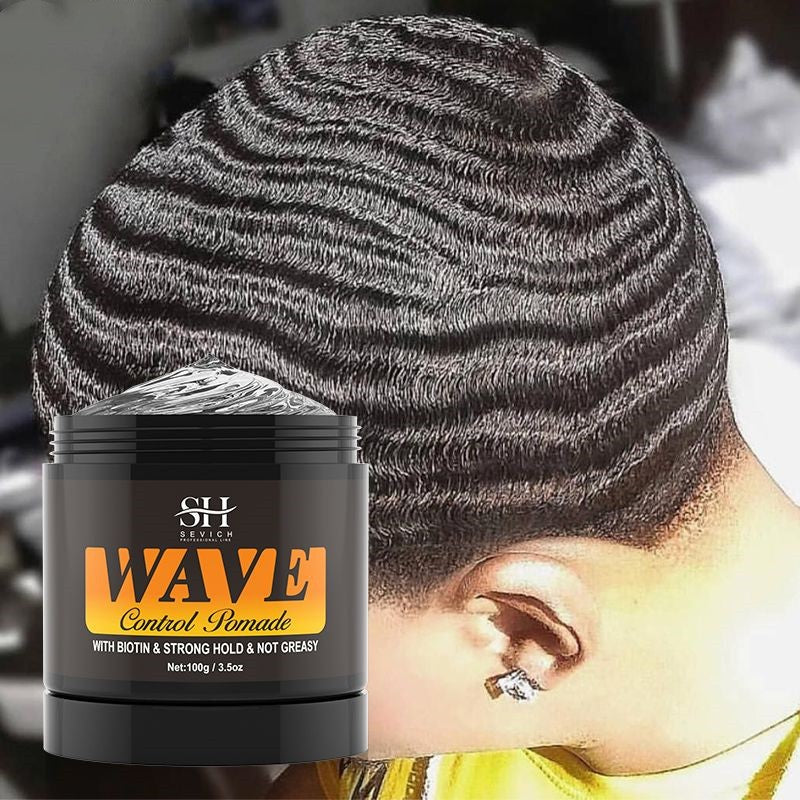 Natural Wavy Frizz Control Pomade Strong Hold - All Things Beauty -