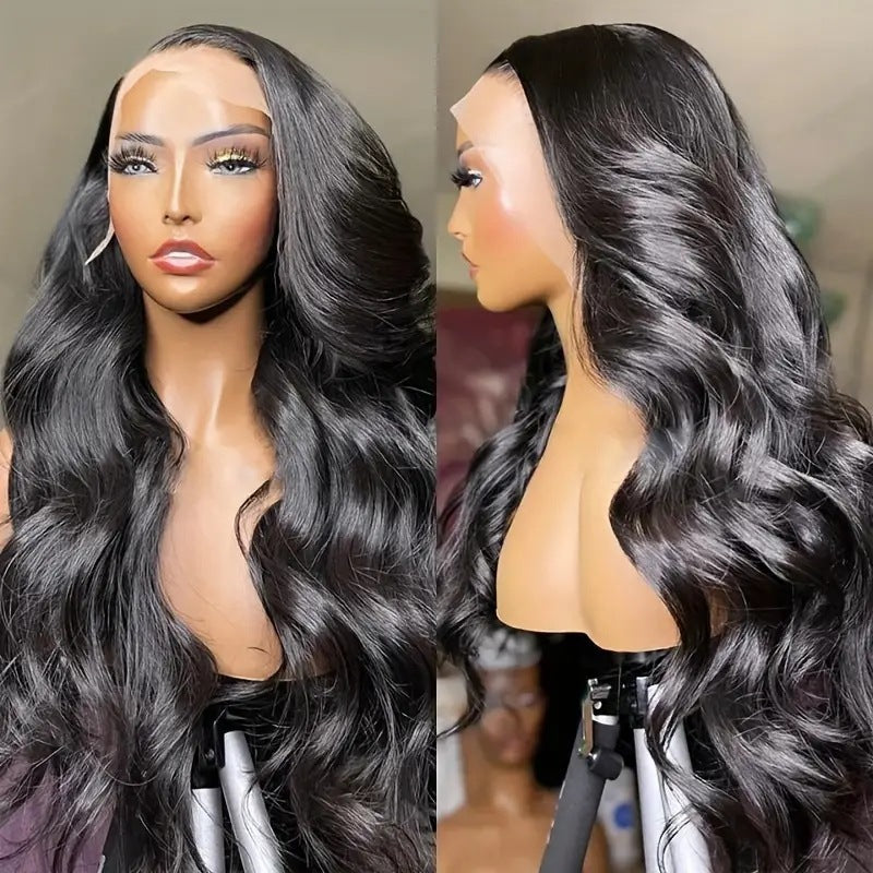 Front Lace Fashion Wavy Long Curly Hair Women's Wig - All Things Beauty -