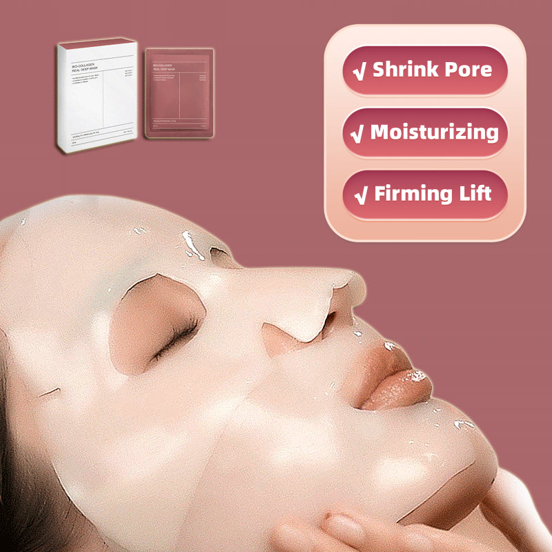 Face Mask Shrink Pore Moisturizing Refreshing Brightening Firming Lift Nourish Skin Care Deep Hydration Moisturizer - All Things Beauty -